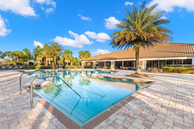 11354 Callisia Dr, Odessa, FL 33556 - community pool featuring a patio area