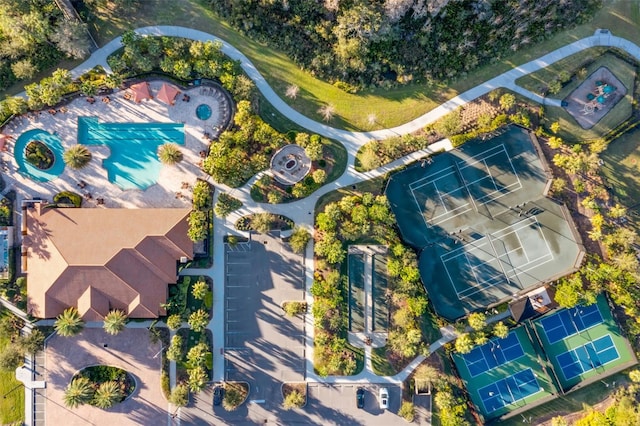 11354 Callisia Dr, Odessa, FL 33556 - drone / aerial view of a pool