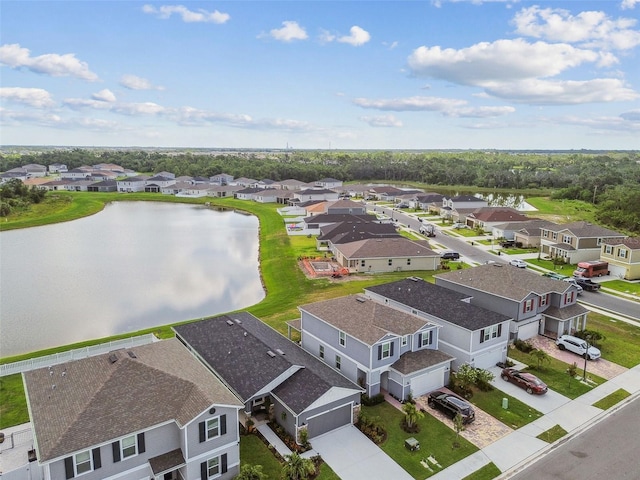 9577 Sandy Bluffs Cir, Parrish, FL 34219 - aerial view of residential area with a large body of water