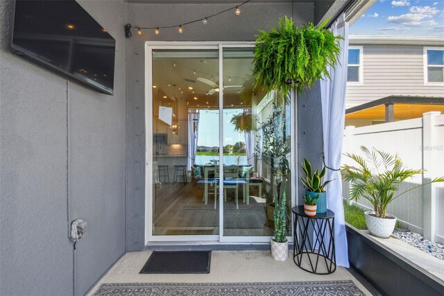 9577 Sandy Bluffs Cir, Parrish, FL 34219 - view of doorway to property