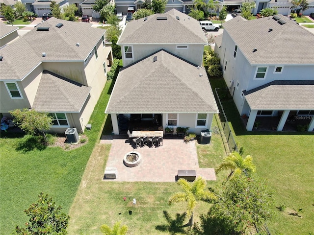 6118 Voyagers Pl, Apollo Beach, FL 33572 - aerial perspective of suburban area