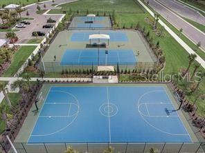 6118 Voyagers Pl, Apollo Beach, FL 33572 - view of basketball court with community basketball court