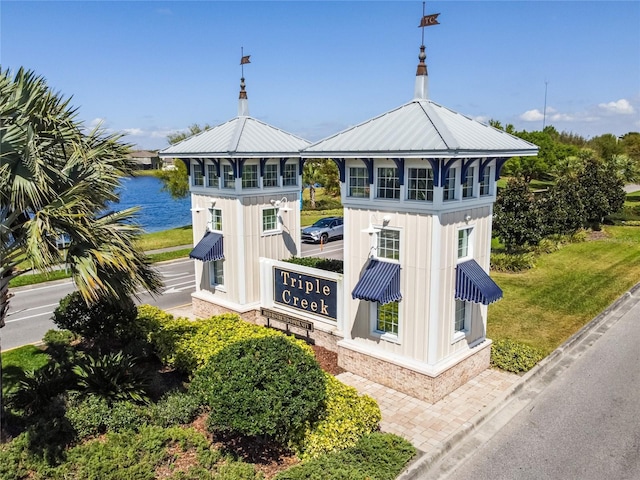 13311 Dorado Shores Ave, Riverview, FL 33579 - view of property with a water view