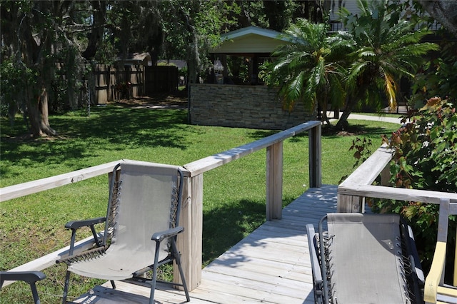 12929 Sugar Creek Blvd, Hudson, FL 34669 - view of home's community featuring a deck