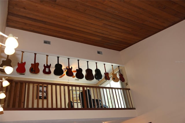 12929 Sugar Creek Blvd, Hudson, FL 34669 - detailed view of ceiling fan and wooden ceiling