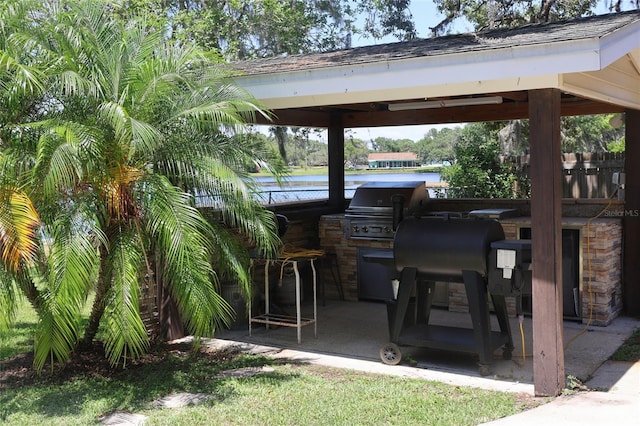 12929 Sugar Creek Blvd, Hudson, FL 34669 - view of patio / terrace featuring a gazebo and a carport