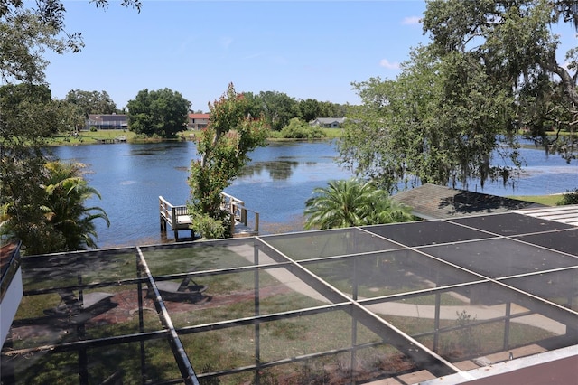 12929 Sugar Creek Blvd, Hudson, FL 34669 - water view with a boat dock