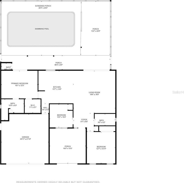 9909 San Mateo Way, Port Richey, FL 34668 - floor plan / room layout