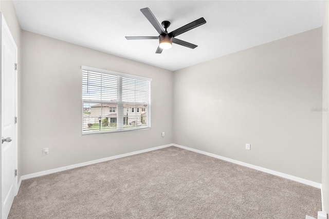 14135 Arbor Pines Dr, Riverview, FL 33579 - carpeted spare room with a ceiling fan and baseboards
