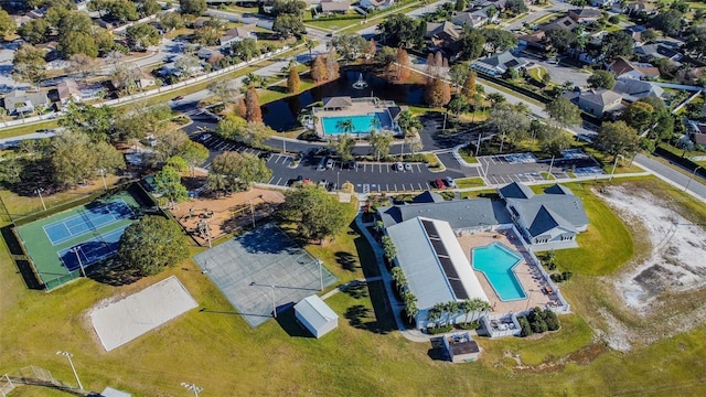 11816 Cedarfield Dr, Riverview, FL 33579 - drone / aerial view of a pool