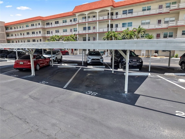 3114 59th St S Unit 203, Gulfport, FL 33707 - view of covered parking lot