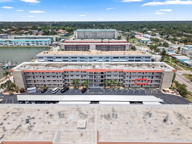 3114 59th St S Unit 203, Gulfport, FL 33707 - aerial view of a nearby body of water and apartment complex / building