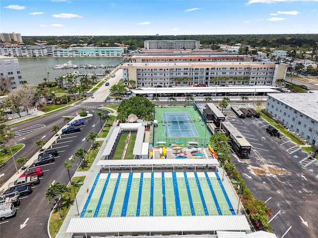 3114 59th St S Unit 203, Gulfport, FL 33707 - drone / aerial view of a large body of water