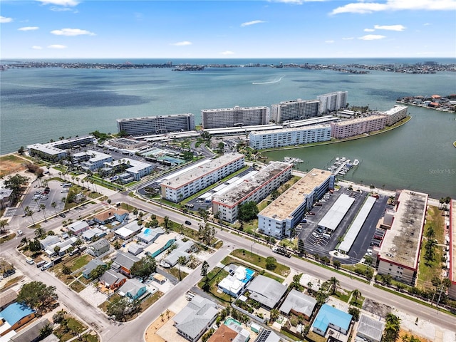 3114 59th St S Unit 203, Gulfport, FL 33707 - drone / aerial view of a large body of water