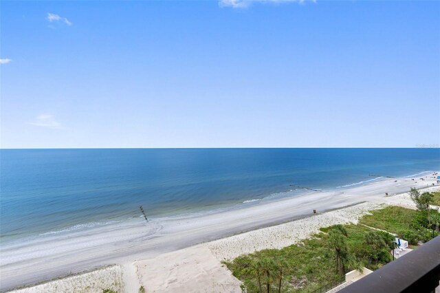 14950 Gulf Blvd Unit 905, Madeira Beach, FL 33708 - water view with nearby beach