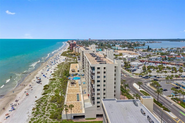 14950 Gulf Blvd Unit 905, Madeira Beach, FL 33708 - bird's eye view of waterfront with a beach
