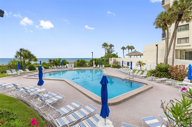 14950 Gulf Blvd Unit 905, Madeira Beach, FL 33708 - community pool with a patio area
