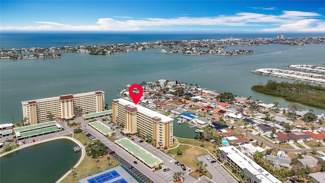 4725 Cove Cir Unit 908, Saint Petersburg, FL 33708 - drone / aerial view of a nearby body of water