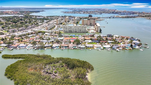 4725 Cove Cir Unit 908, Saint Petersburg, FL 33708 - bird's eye view of a large body of water