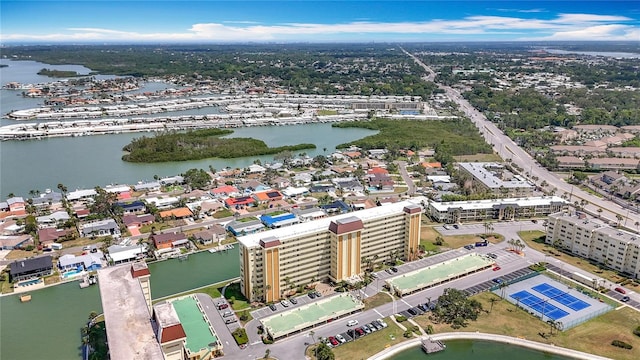 4725 Cove Cir Unit 908, Saint Petersburg, FL 33708 - drone / aerial view of a large body of water