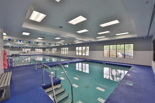 1904 Canterbury Ln Unit 18, Sun City Center, FL 33573 - view of indoor pool