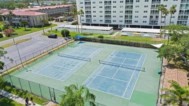 10387 Majestic Dr, Largo, FL 33774 - view of tennis court