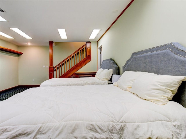 504 Riverside Dr Unit 504, Tarpon Springs, FL 34689 - carpeted bedroom featuring baseboards