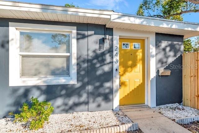 243 45th St N, Saint Petersburg, FL 33713 - view of property entrance