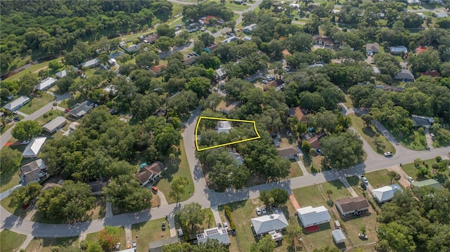4032 Albany Rd, Labelle, FL 33935 - aerial view of property's location featuring property parcel outlined and nearby suburban area