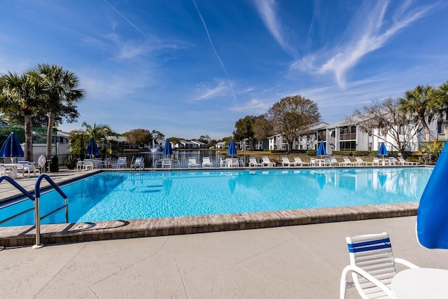 1109 Pine Ridge Cir W Unit C1, Tarpon Springs, FL 34688 - view of community pool