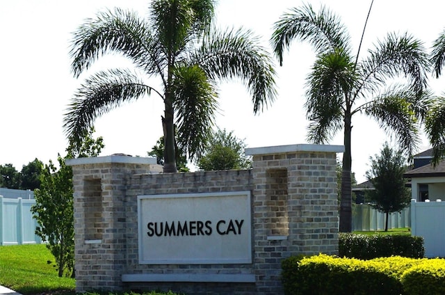 9512 Summers Cay Cir, Thonotosassa, FL 33592 - view of community sign