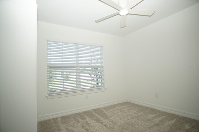 9512 Summers Cay Cir, Thonotosassa, FL 33592 - carpeted empty room with baseboards and ceiling fan