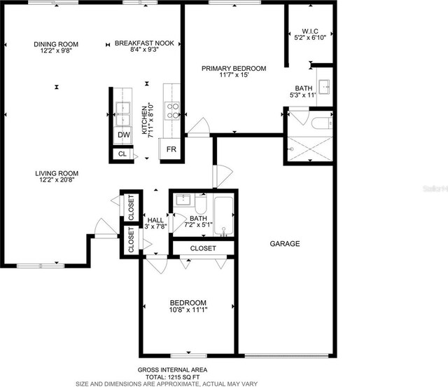 2031 Dover Ct, Oldsmar, FL 34677 - room layout