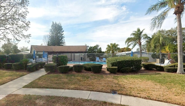 2031 Dover Ct, Oldsmar, FL 34677 - view of community with a pool
