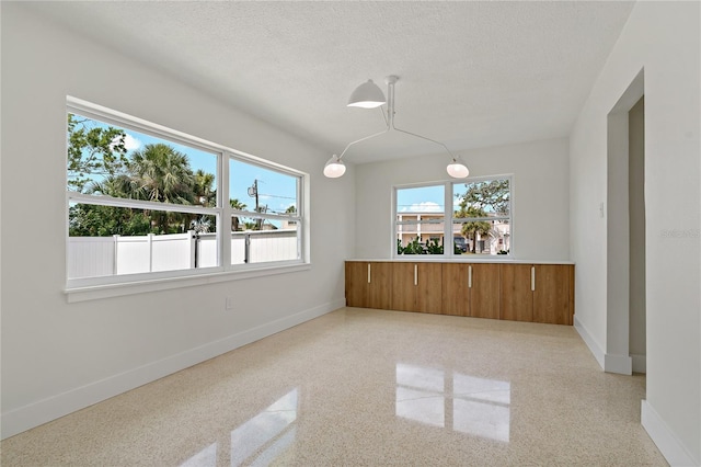 433 Pineapple St, Tarpon Springs, FL 34689 - empty room featuring plenty of natural light, baseboards, and a textured ceiling