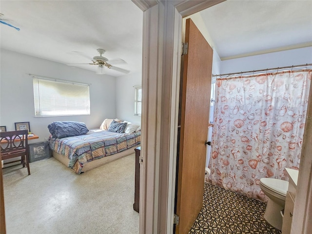 2066 High Ridge Dr, Clearwater, FL 33763 - bedroom featuring ceiling fan