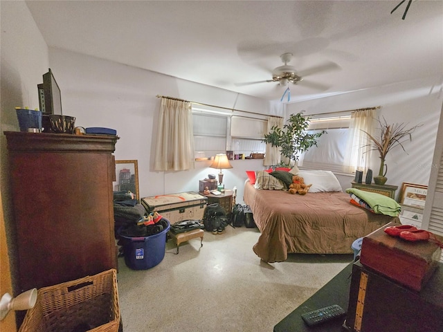 2066 High Ridge Dr, Clearwater, FL 33763 - bedroom with ceiling fan