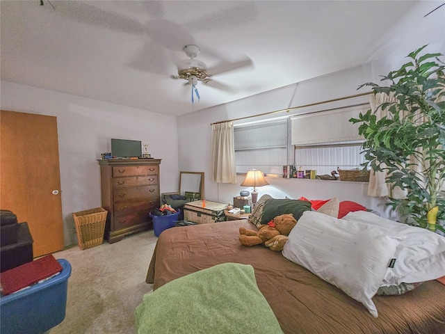 2066 High Ridge Dr, Clearwater, FL 33763 - bedroom featuring carpet floors and ceiling fan