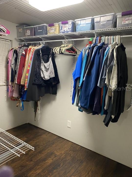 3512 16th St E, Bradenton, FL 34208 - spacious closet with wood finished floors
