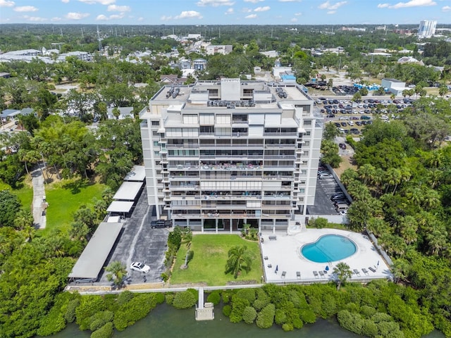 500 N Osceola Ave Unit 811, Clearwater, FL 33755 - aerial view of a pool area