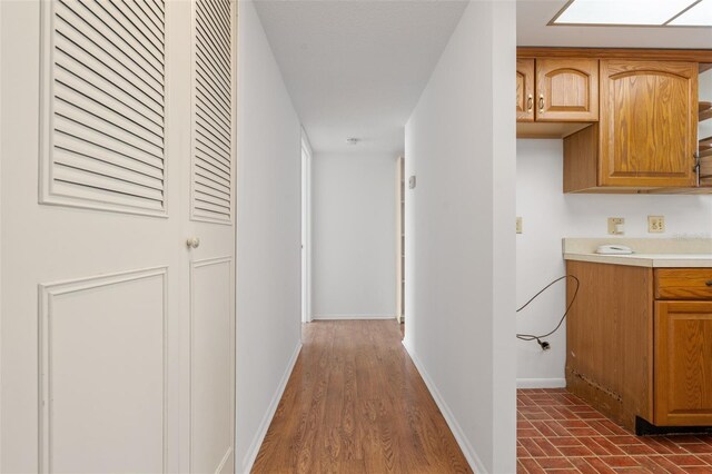 500 N Osceola Ave Unit 811, Clearwater, FL 33755 - hallway with baseboards