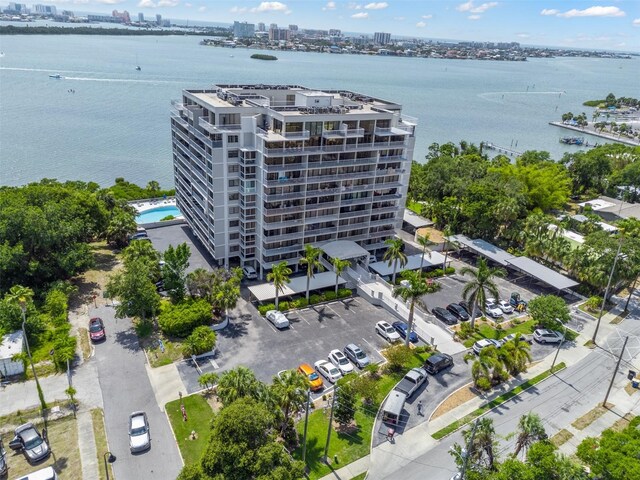 500 N Osceola Ave Unit 811, Clearwater, FL 33755 - view of urban area with a nearby body of water and apartment complex / building