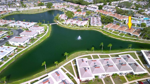 4324 Tahitian Gardens Cir Unit J, Holiday, FL 34691 - aerial view of property's location with a nearby body of water and nearby suburban area