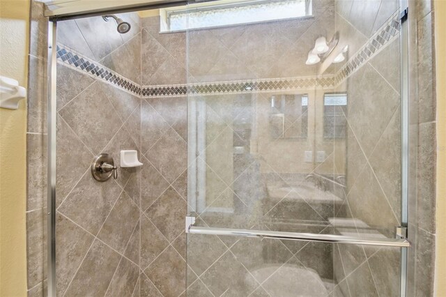 4089 Windcrest Dr, Wesley Chapel, FL 33544 - bathroom featuring a stall shower