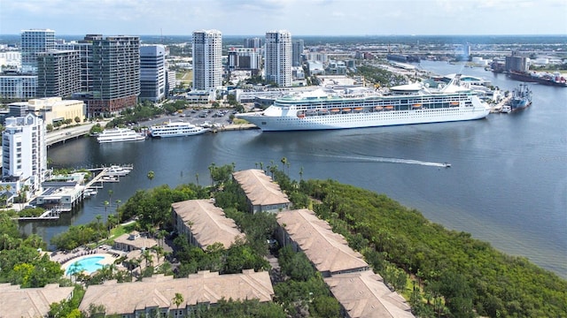 731 Cruise View Dr, Tampa, FL 33602 - view of urban area with a nearby body of water