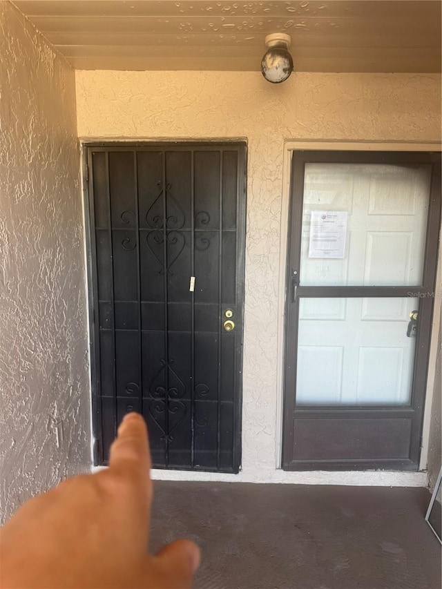 7522 Needle Leaf Pl Unit 28, Tampa, FL 33617 - entrance to property featuring stucco siding