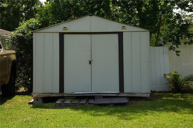 12008 Rose Ln, Riverview, FL 33569 - view of shed