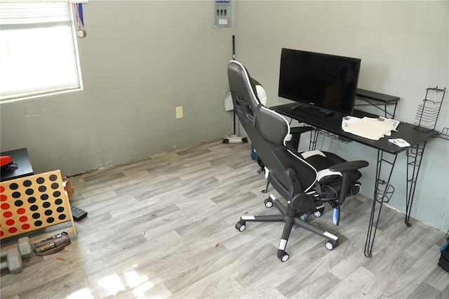12008 Rose Ln, Riverview, FL 33569 - office space featuring wood finished floors