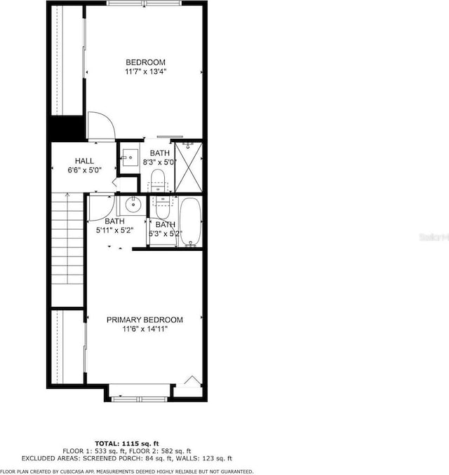 5100 Burchette Rd Unit 2702, Tampa, FL 33647 - property floor plan