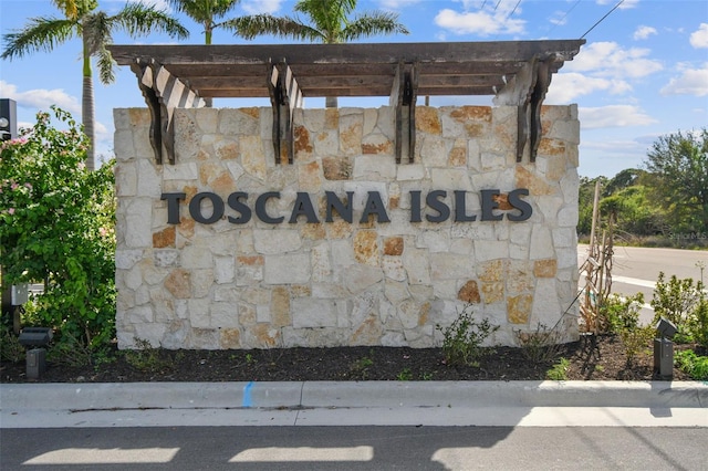222 Toscavilla Blvd, Nokomis, FL 34275 - view of community / neighborhood sign